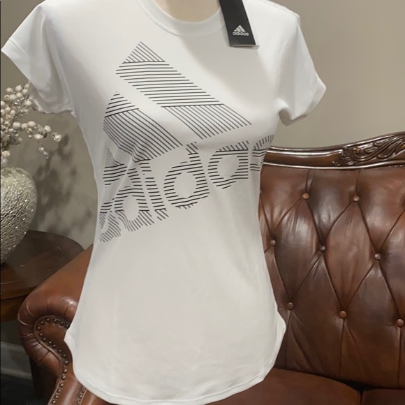 adidas Women’s Badge of Sport Short-SleeveX-Small - Picture 4 of 6